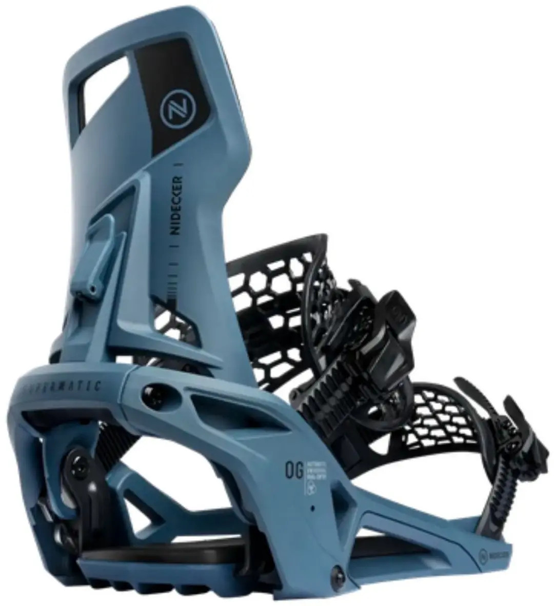 Nidecker OG Supermatic Snowboardbindingen Donkerblauw S