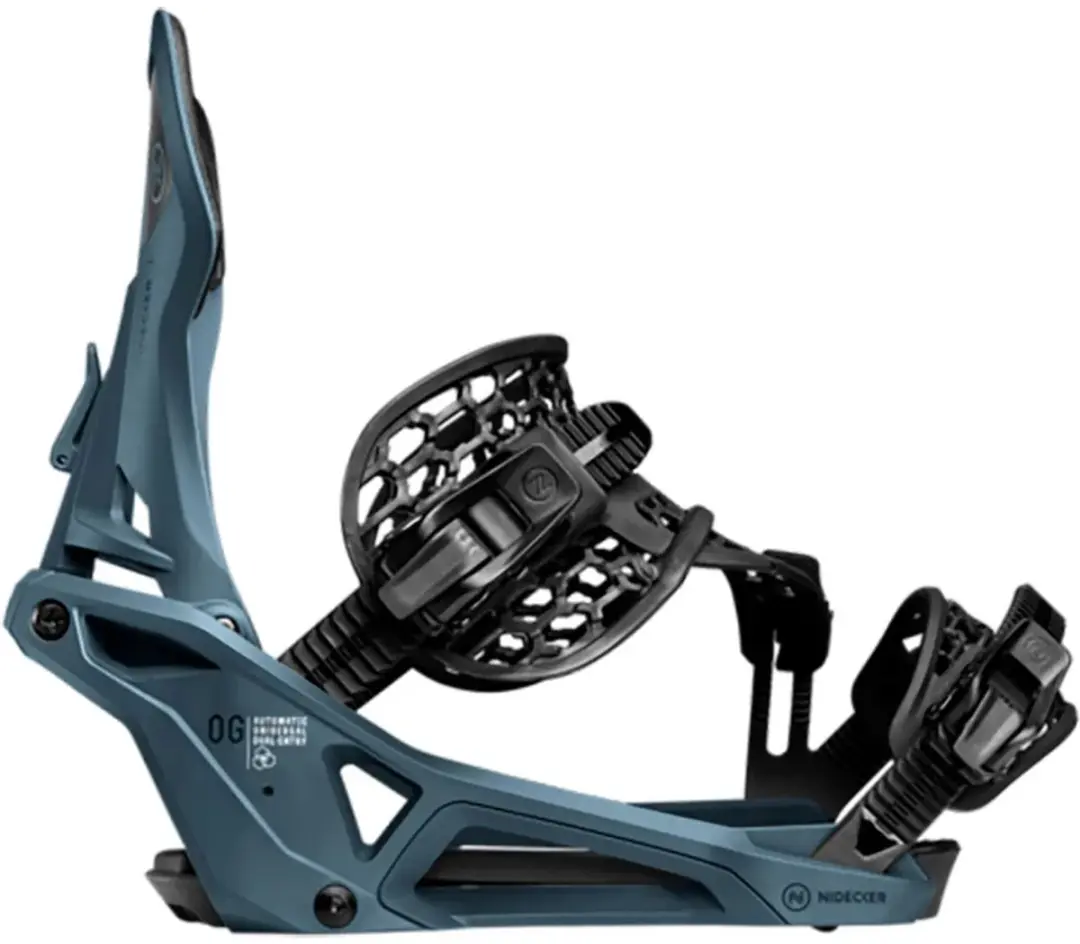 Nidecker OG Supermatic Snowboardbindingen - S - Donkerblauw - afbeelding 3 van 5