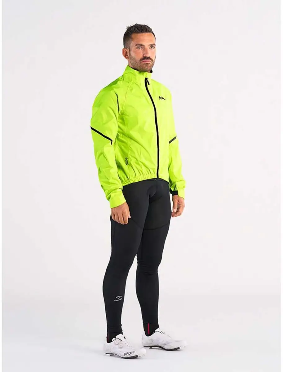 Spiuk Top Ten Membrana Jas - Fluo Geel - XL - afbeelding 4 van 6