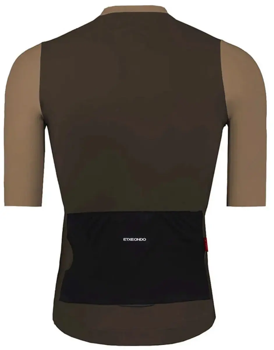 Etxeondo Alde 110 Colour Edition Korte Mouw Wielertrui - Bruin - afbeelding 3 van 4