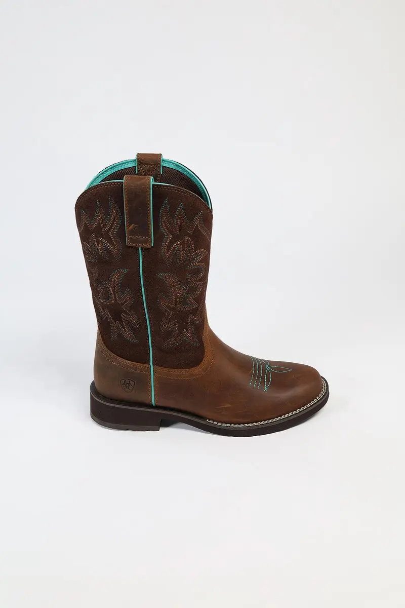 Ariat Delilah Round Toe dameslaarzen - Bruin - afbeelding 6 van 6