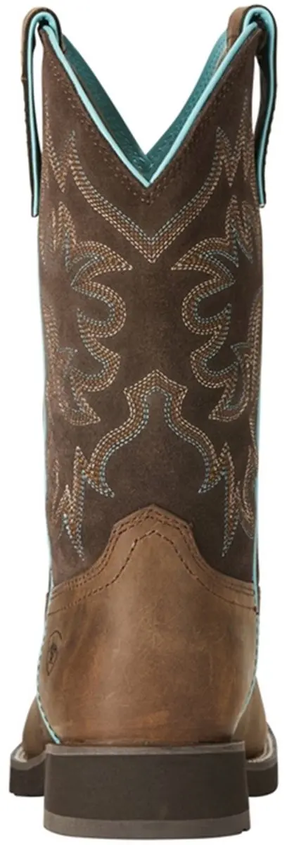 Ariat Delilah Round Toe dameslaarzen - Bruin - afbeelding 2 van 6