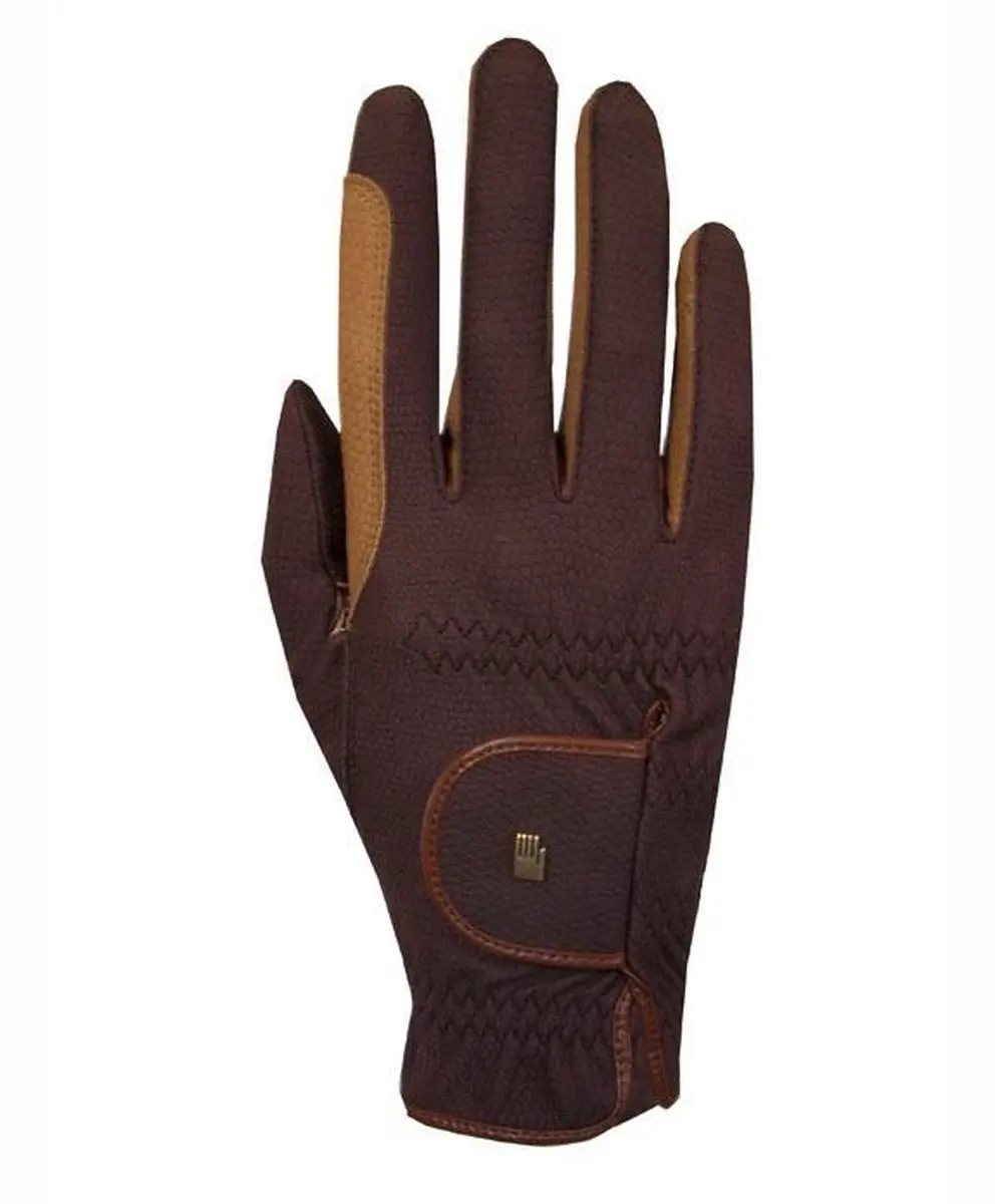 Roeckl Bicolor Grip Handschoenen - Middenbruin-lichtbruin - 7,5 - afbeelding 4 van 4