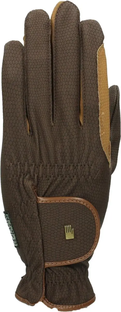 Roeckl Bicolor Grip Handschoenen - Middenbruin-lichtbruin - 7,5