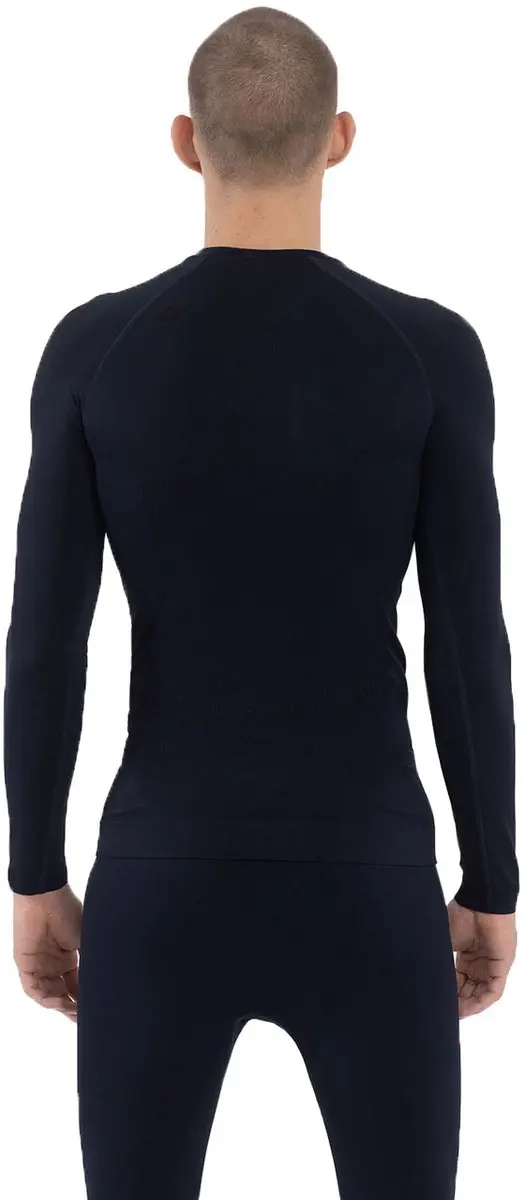 4F M103 Thermoshirt Heren - Donkerblauw - S/M - afbeelding 4 van 4