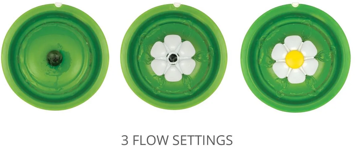 Catit Senses 2.0 Drinkfontein Bloem - 3L - Wit/Groen