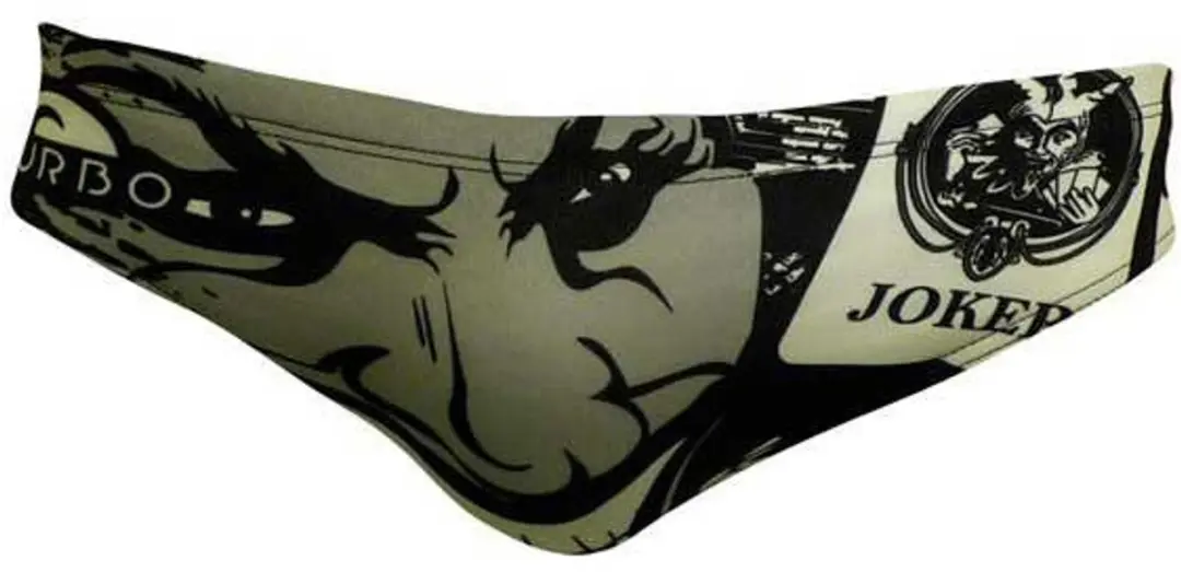 Turbo New Jocker Zwemslip Grijs 5XL Man