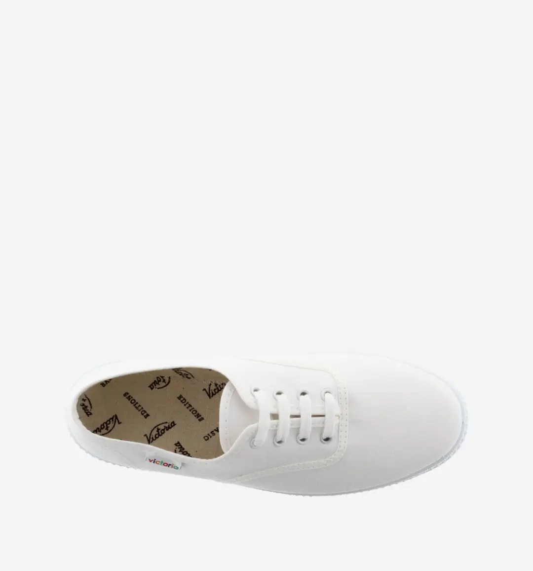 Victoria 1915 Anglaise Toile Sneakers - Wit - afbeelding 2 van 6