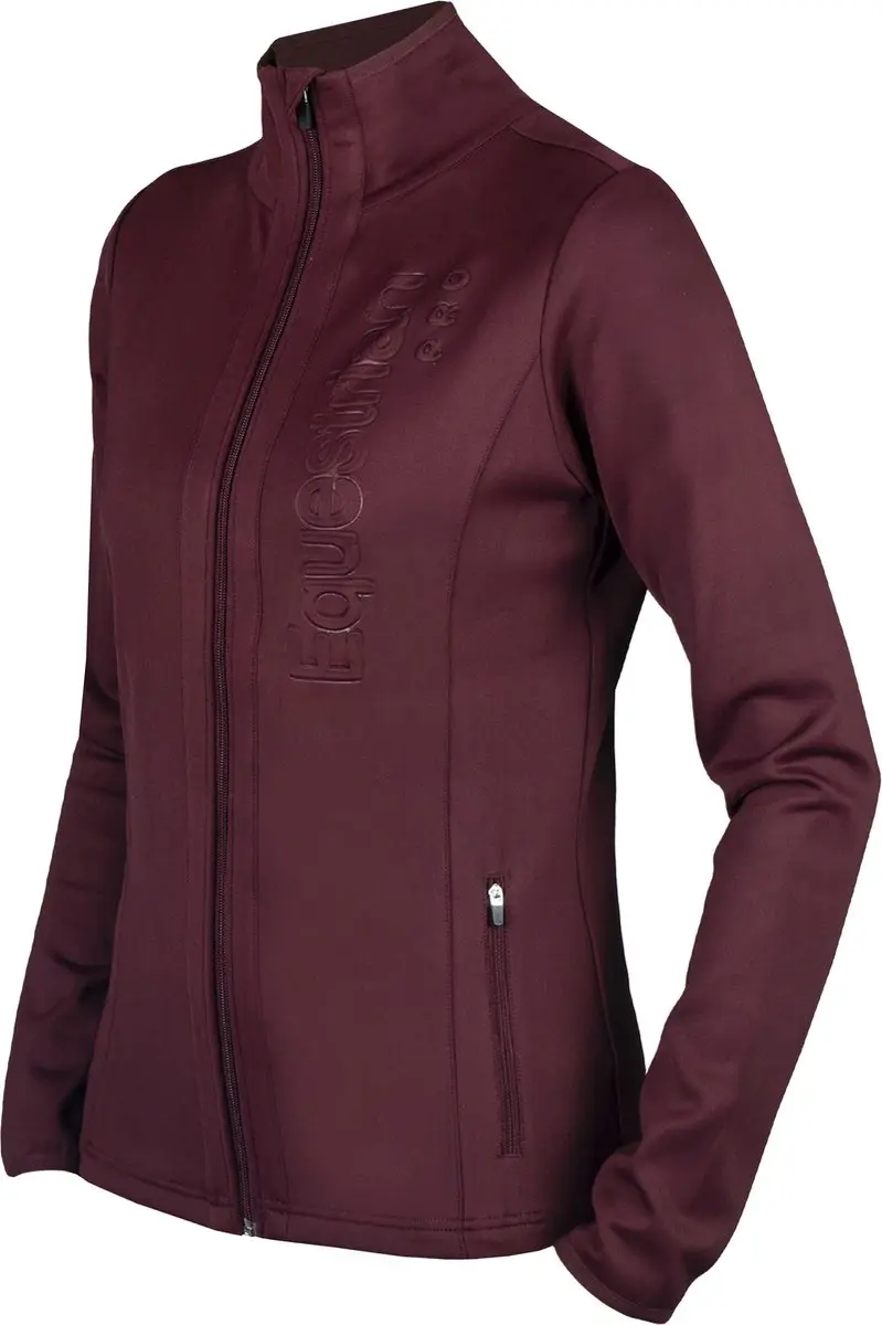 Horka - Embossed Jacket - Equestrian Pro - Wine - Maat L