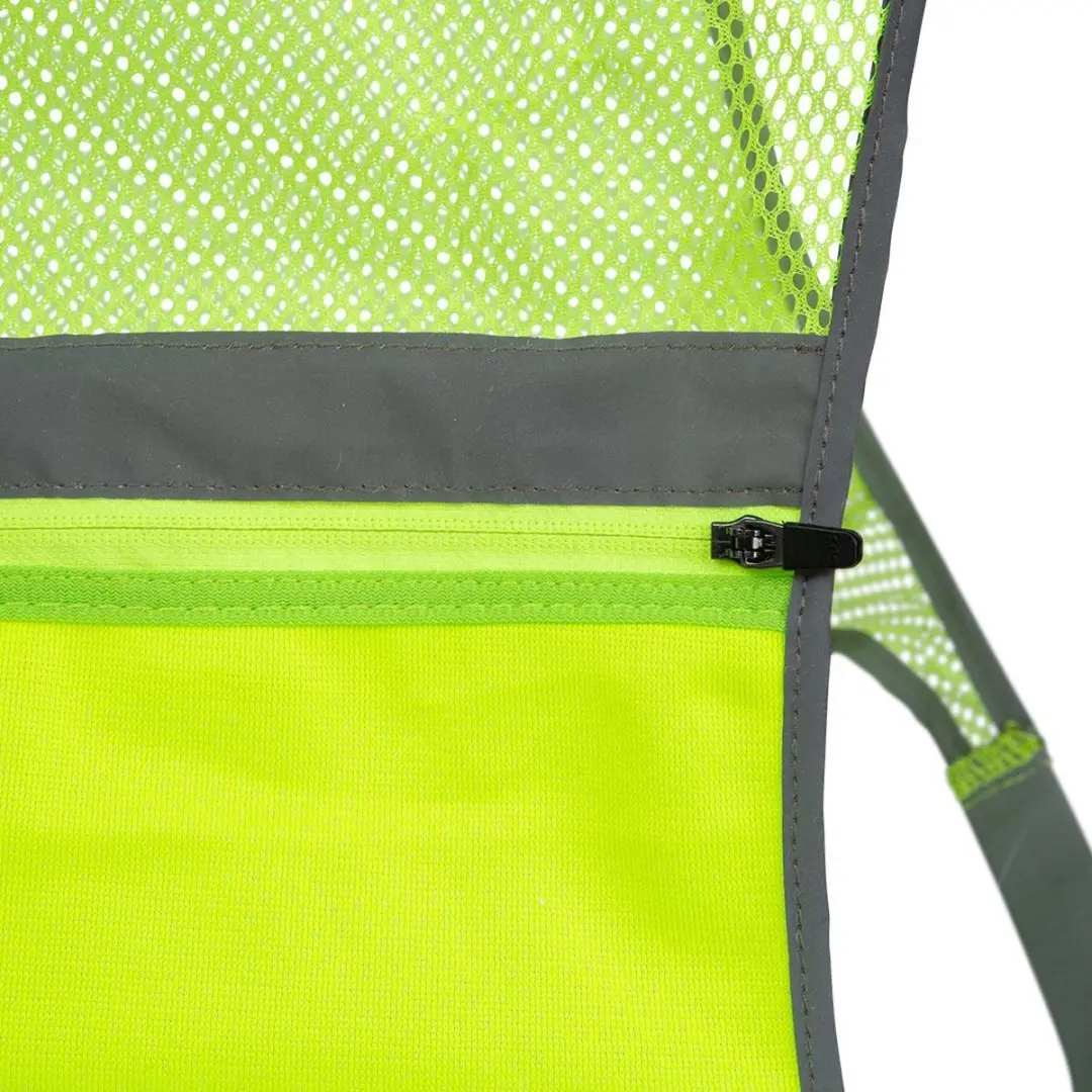 Bee Safe Reflectievest Tech - Lime - L/XL - afbeelding 4 van 6