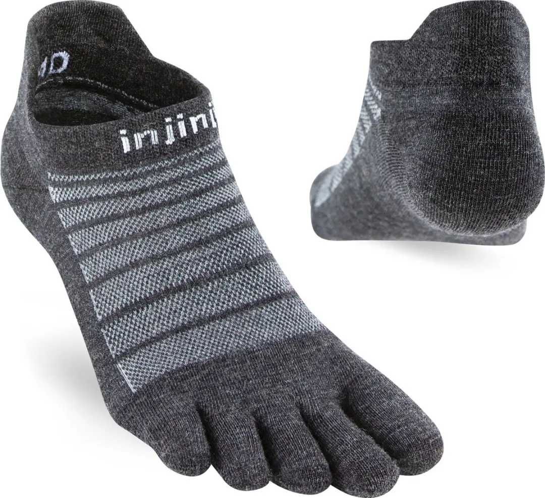 Injinji Run No-Show Wol Teensokken