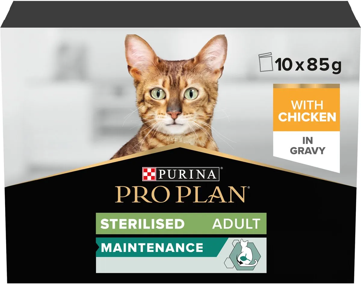 Pro Plan Cat NutriSavour Sterilised - 20x85g