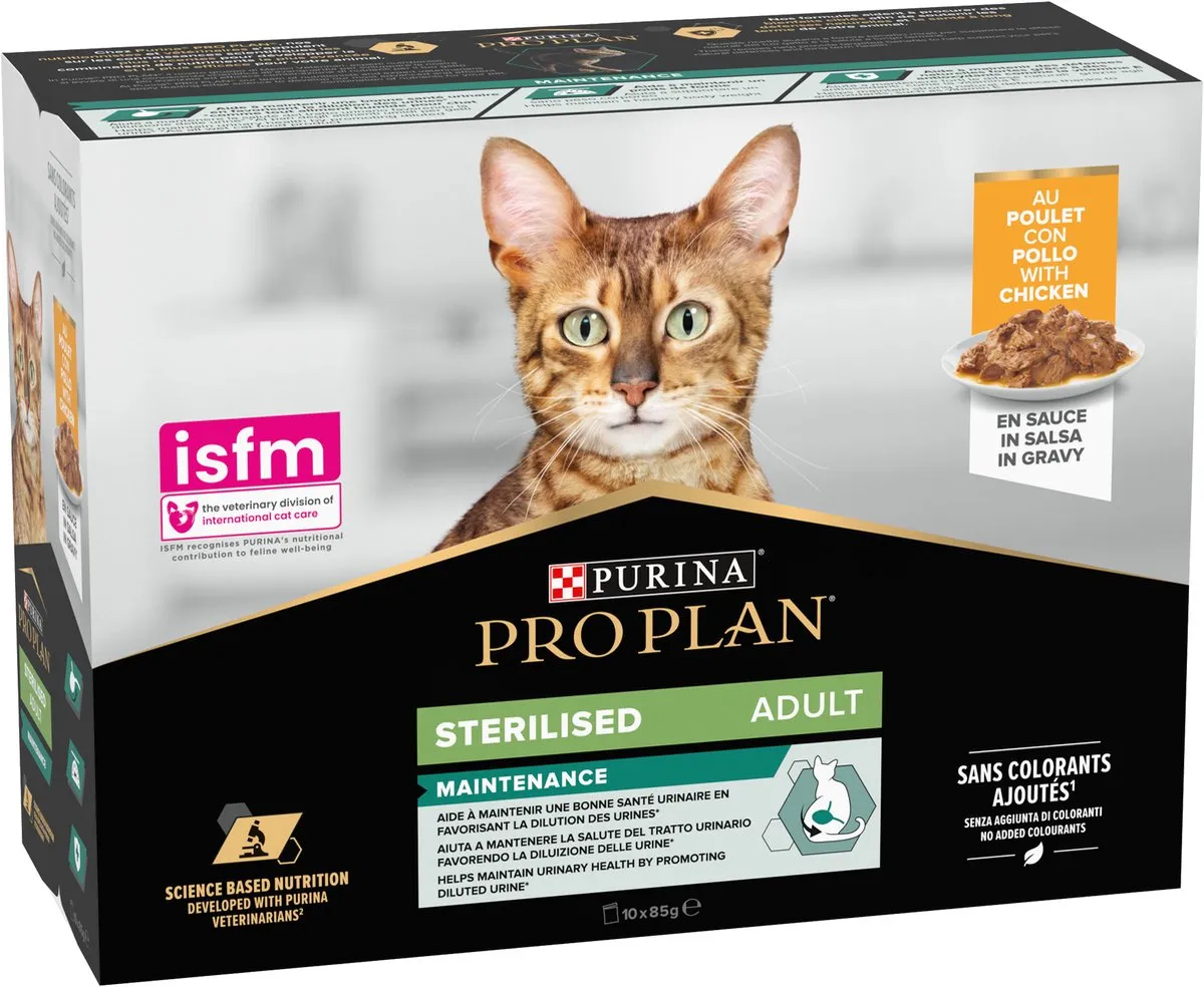 Pro Plan Cat NutriSavour Sterilised - 20x85g