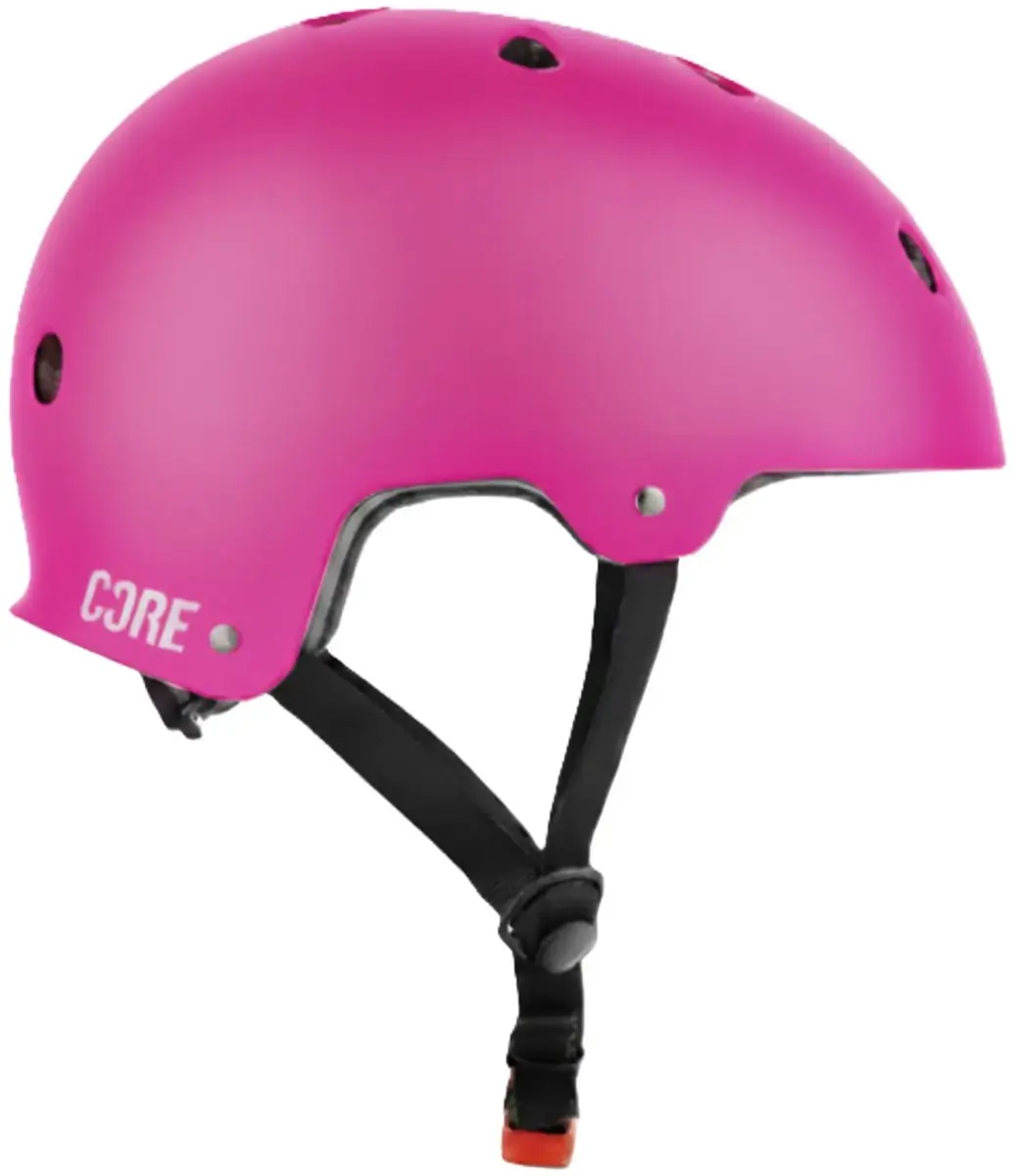 Core Action Sport Helm Roze Lichtgewicht Skate- en Stunthelm met EPS-schuim, Ven