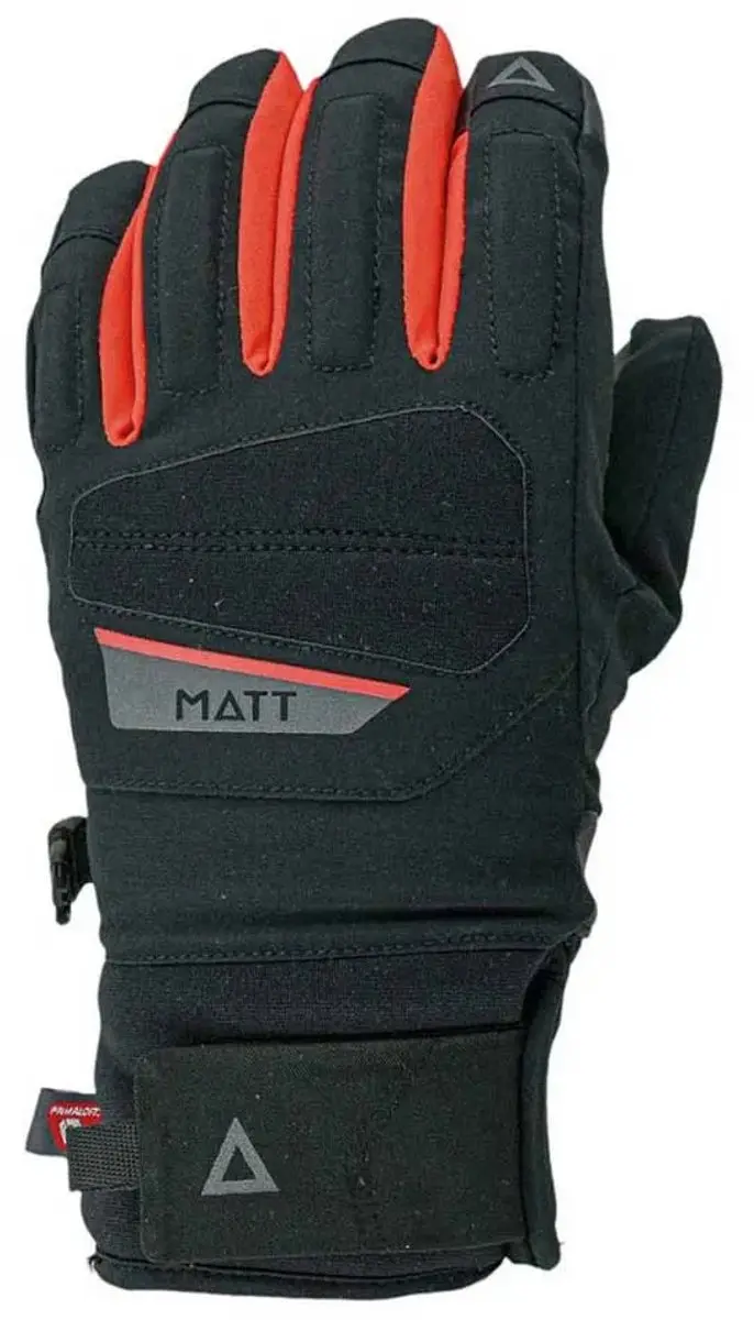 Matt Bondone Skihandschoenen Kinderen - Zwart - 12 Years - afbeelding 2 van 3