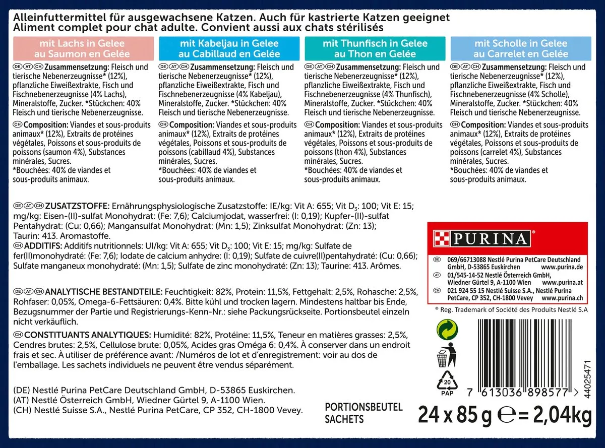 Felix Katten Natvoer Multipack - 96 Stuks (4x24x85g) - afbeelding 6 van 6