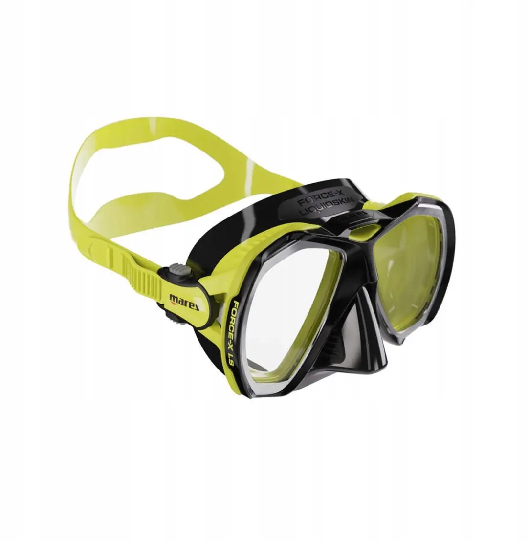 Mares Force-x Ls Duikmasker Geel