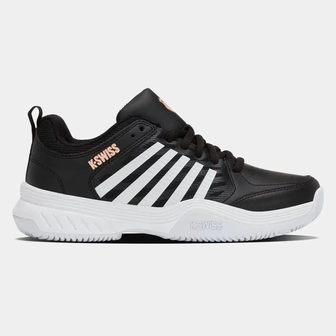 K-Swiss Court Express 2 Clay Dames Tennisschoen Zwart Maat : 37