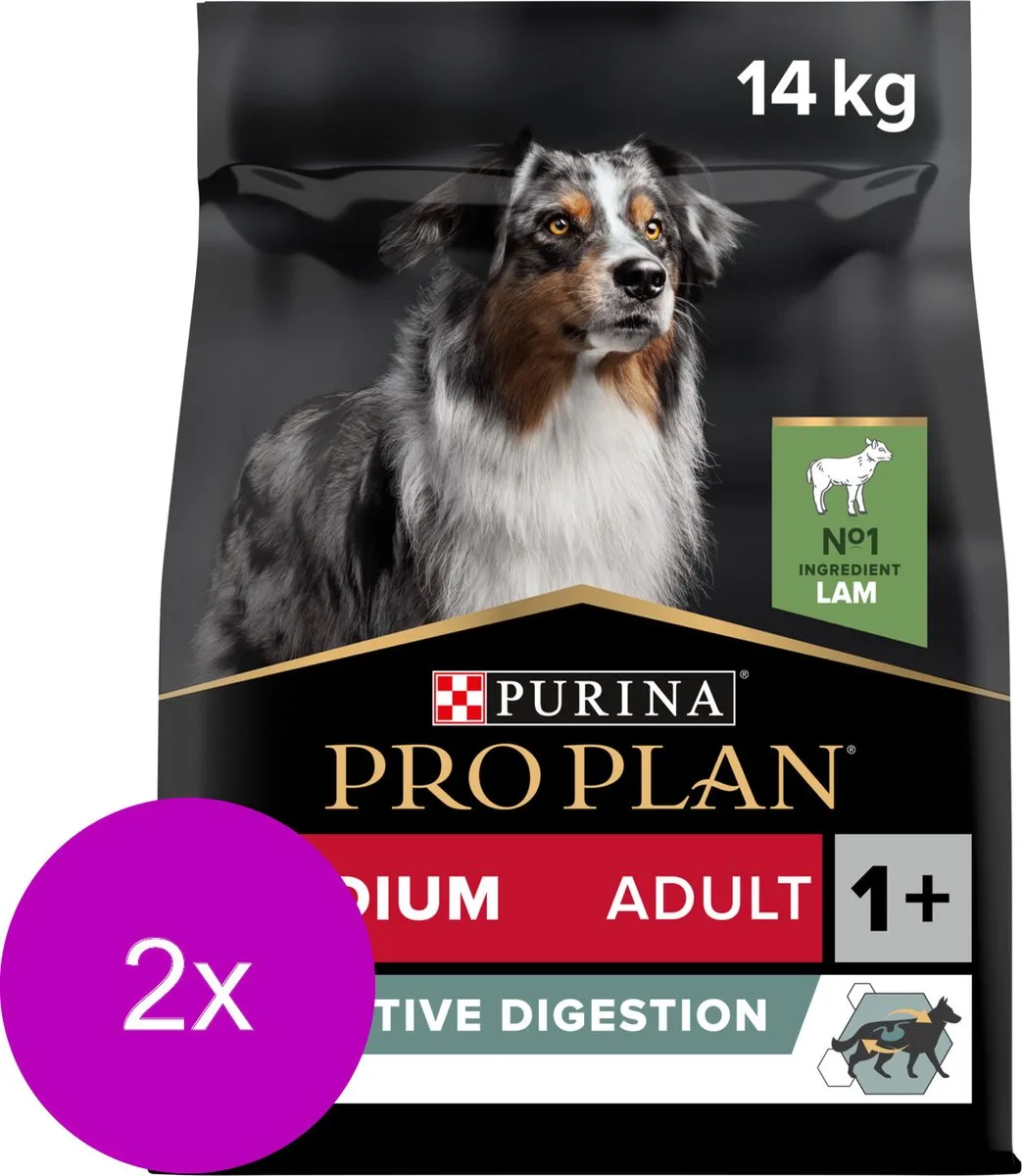 Pro Plan Dog Adult Medium Sensitive Digestion - 2x14kg