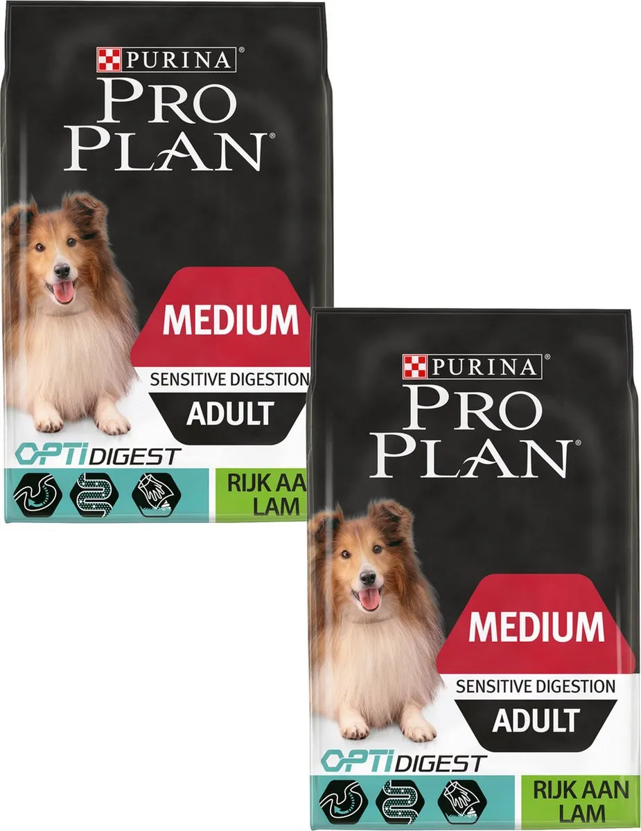Pro Plan Dog Adult Medium Sensitive Digestion - 2x14kg