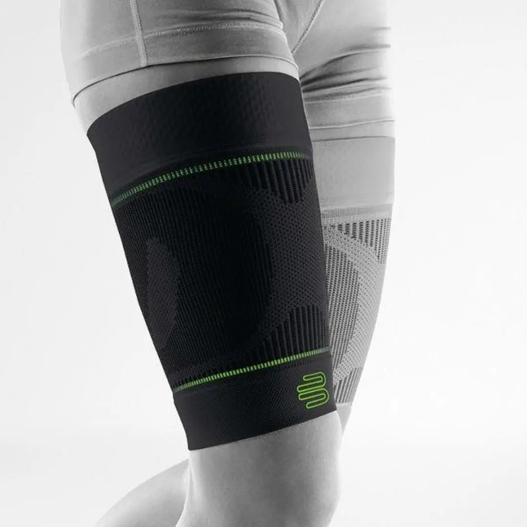 Bauerfeind Sports Compressiesleeve Bovenbeen - Zwart - S - afbeelding 5 van 6