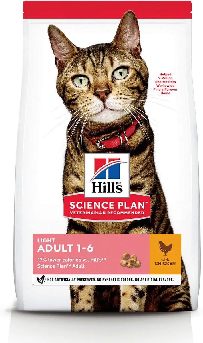 Hill's Science Plan Feline Adult Light Kip 1,5 kg