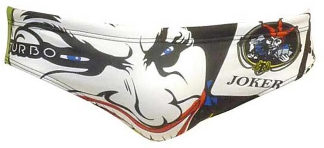 Turbo New Jocker Zwemslip Zwart,Grijs 7-8 Years Jongen