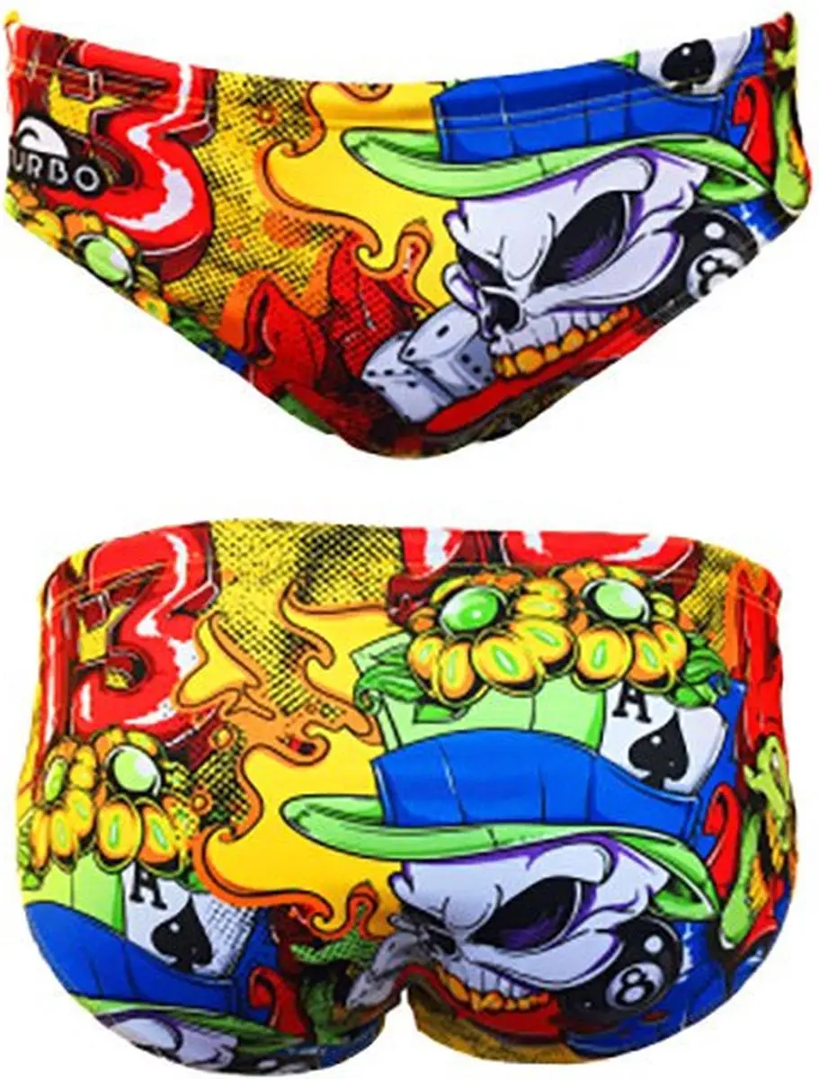 Turbo Thirteen Zwemslip Veelkleurig 4XL Man