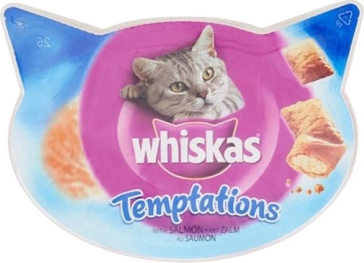 Whiskas Snack Temptations Zalm 60g