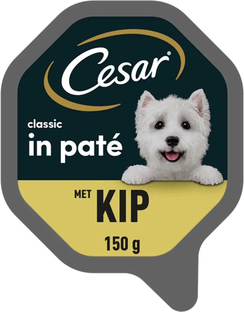 César Classic Kip Paté Hondenvoer - 14x150g