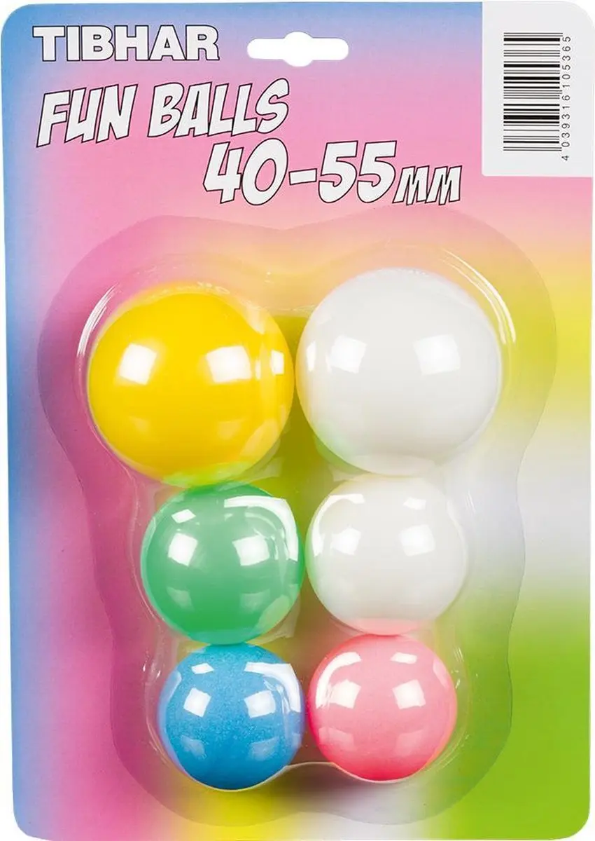 Tibhar Fun Balls 40-55mm