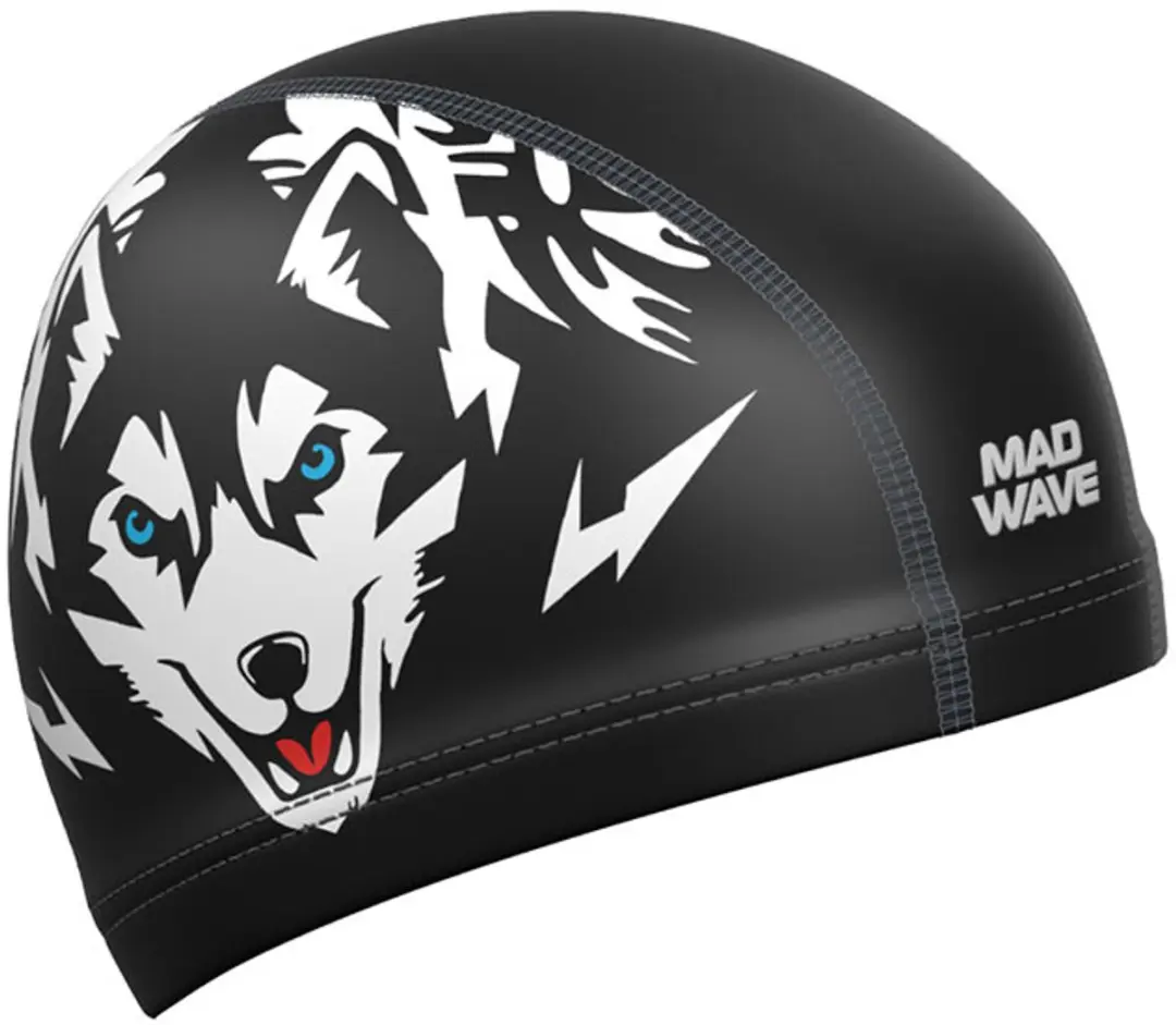 Mad Wave Husky Zwembadmuts Zwart