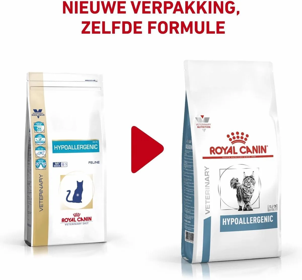Royal Canin Hypoallergeen Kattenvoer 2,5kg