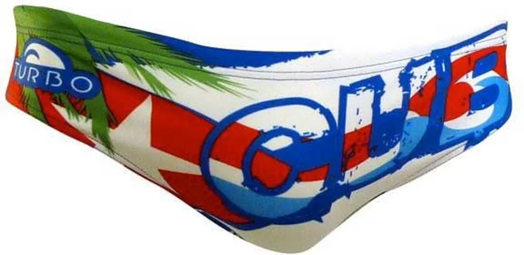 Turbo Cuba Palmera Zwemslip Veelkleurig L Man