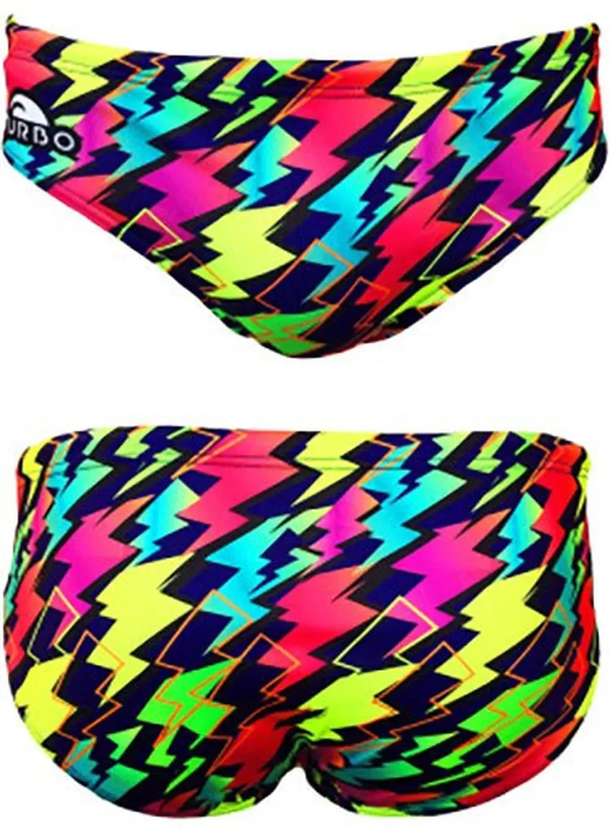 Turbo Storm Zwemslip Veelkleurig 3XL Man