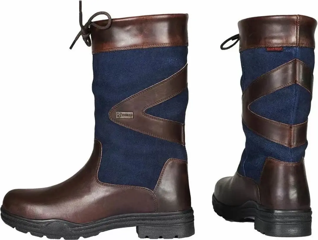 Horka Greenwich Kort Outdoorlaarzen - Blauw - Maat 46 - afbeelding 2 van 6