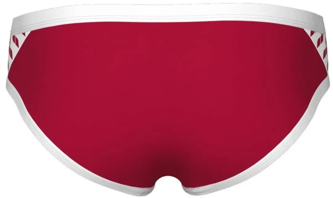 Arena Icons Solid Zwembroek - Rood/Wit - afbeelding 3 van 6
