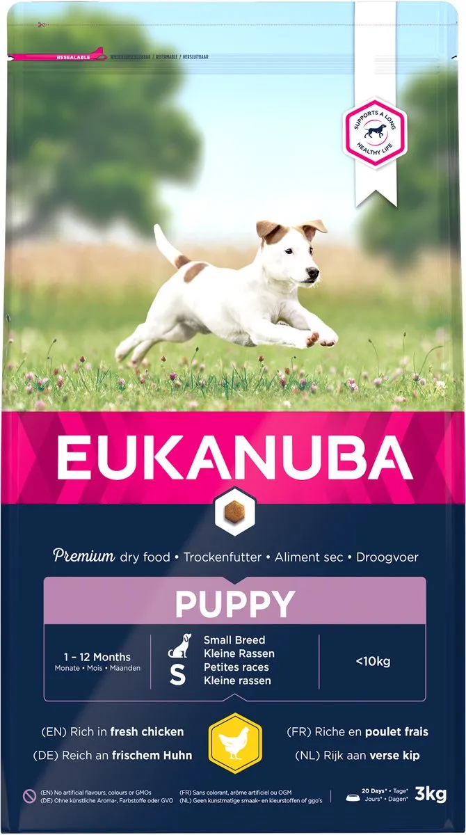 Eukanuba Puppy Small Breed Hondenbrokken 3kg