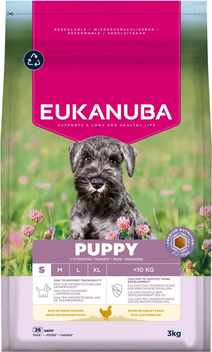 Eukanuba Puppy Small Breed Hondenbrokken 3kg