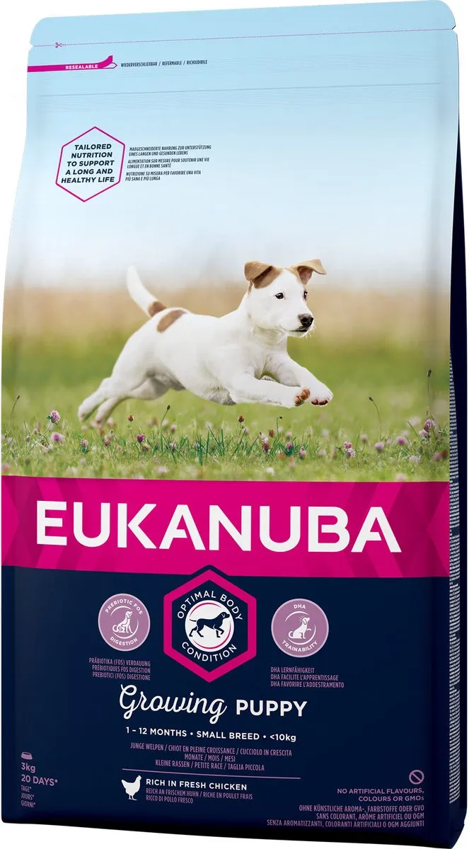 Eukanuba Puppy Small Breed Hondenbrokken 3kg