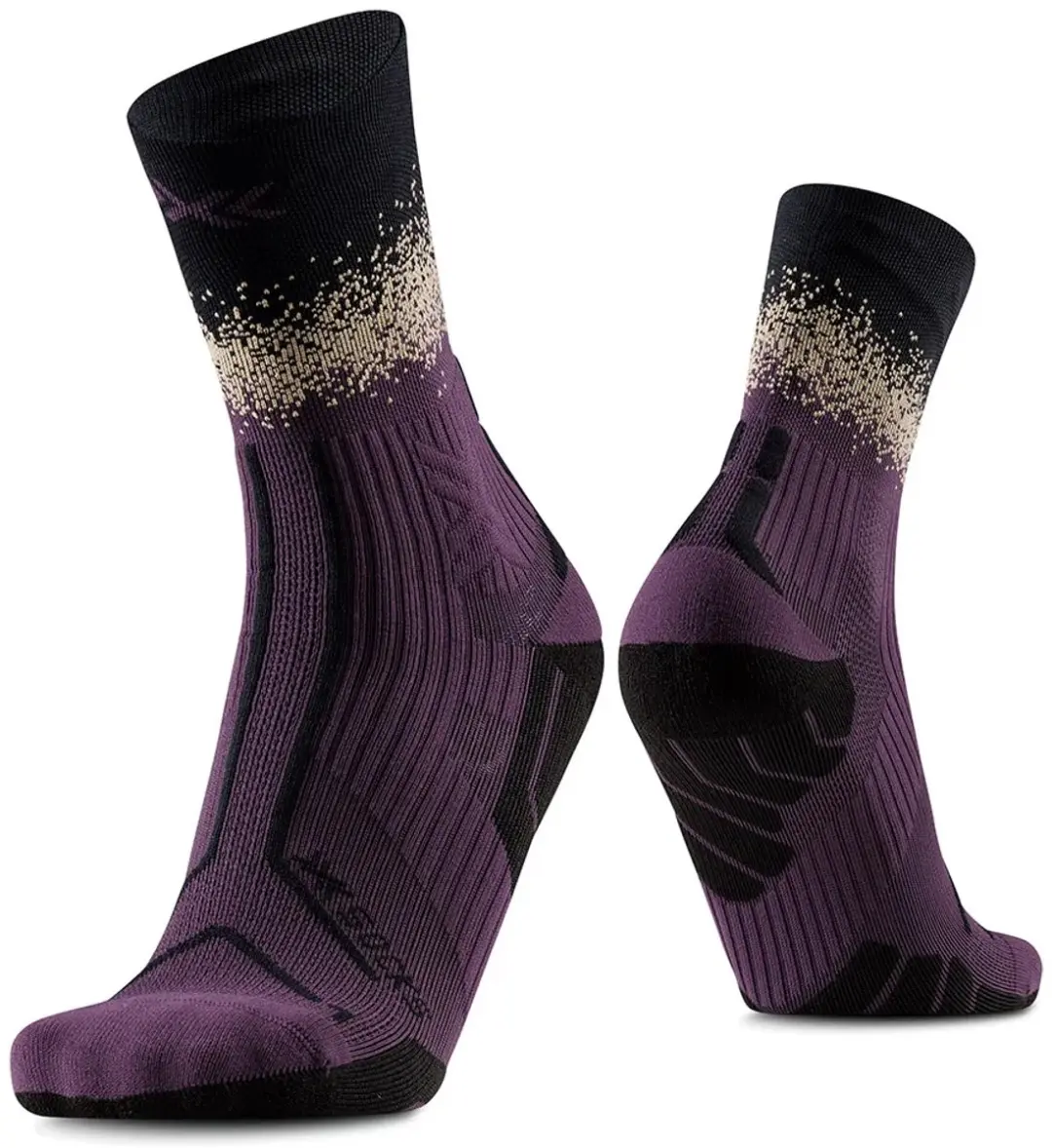 X-socks Trailrun Terraskin Perform Crewsokken Paars EU 42-44