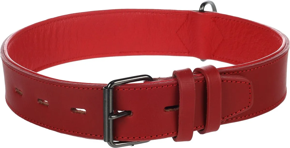 Flamingo Denver Halsband Gevoerd Rood XXL 56-73cm