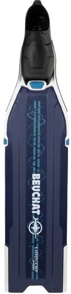 Beuchat Libeccio Sport Freedivingvinnen Wit,Blauw EU 39-40