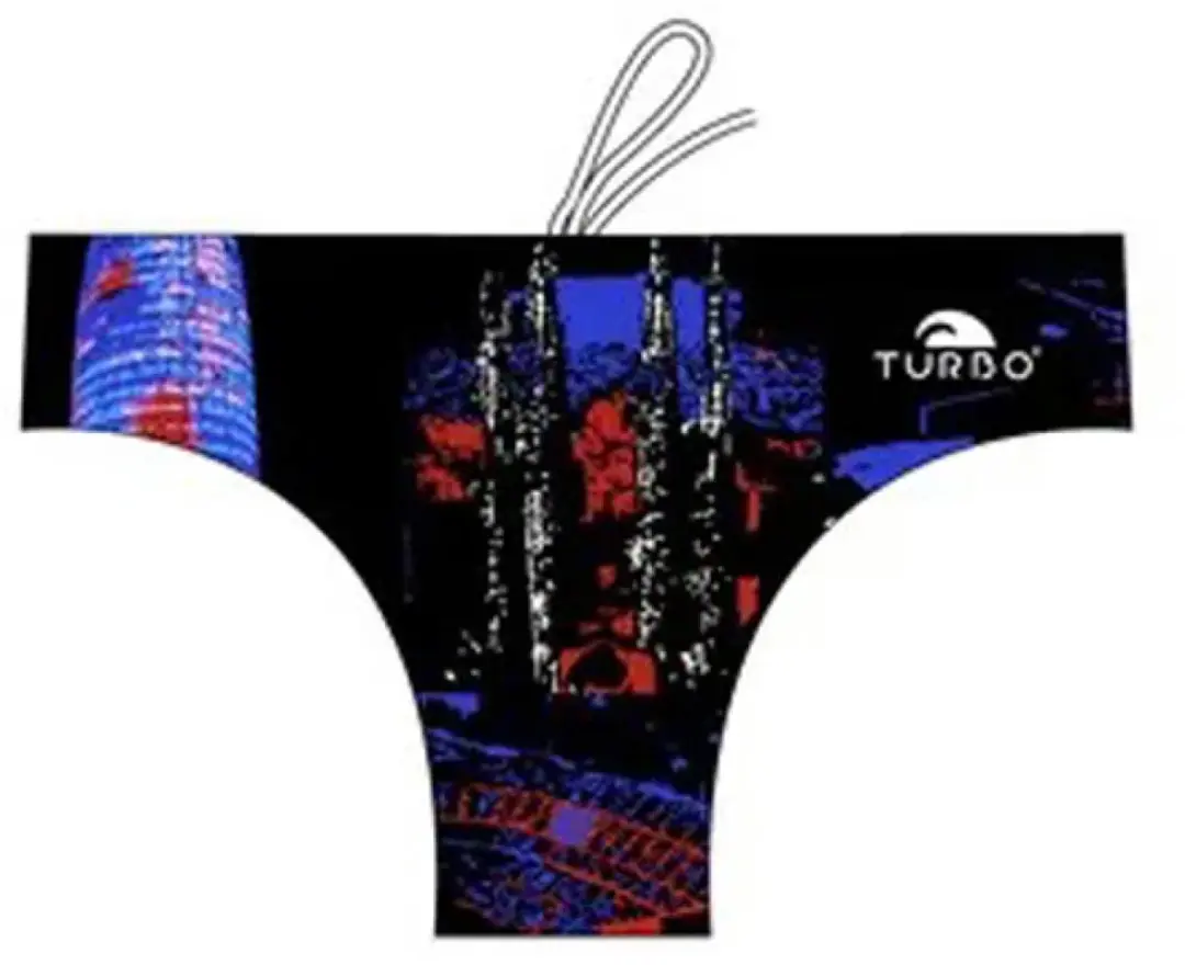 Turbo Barcelona Zwemslip Veelkleurig XL Man