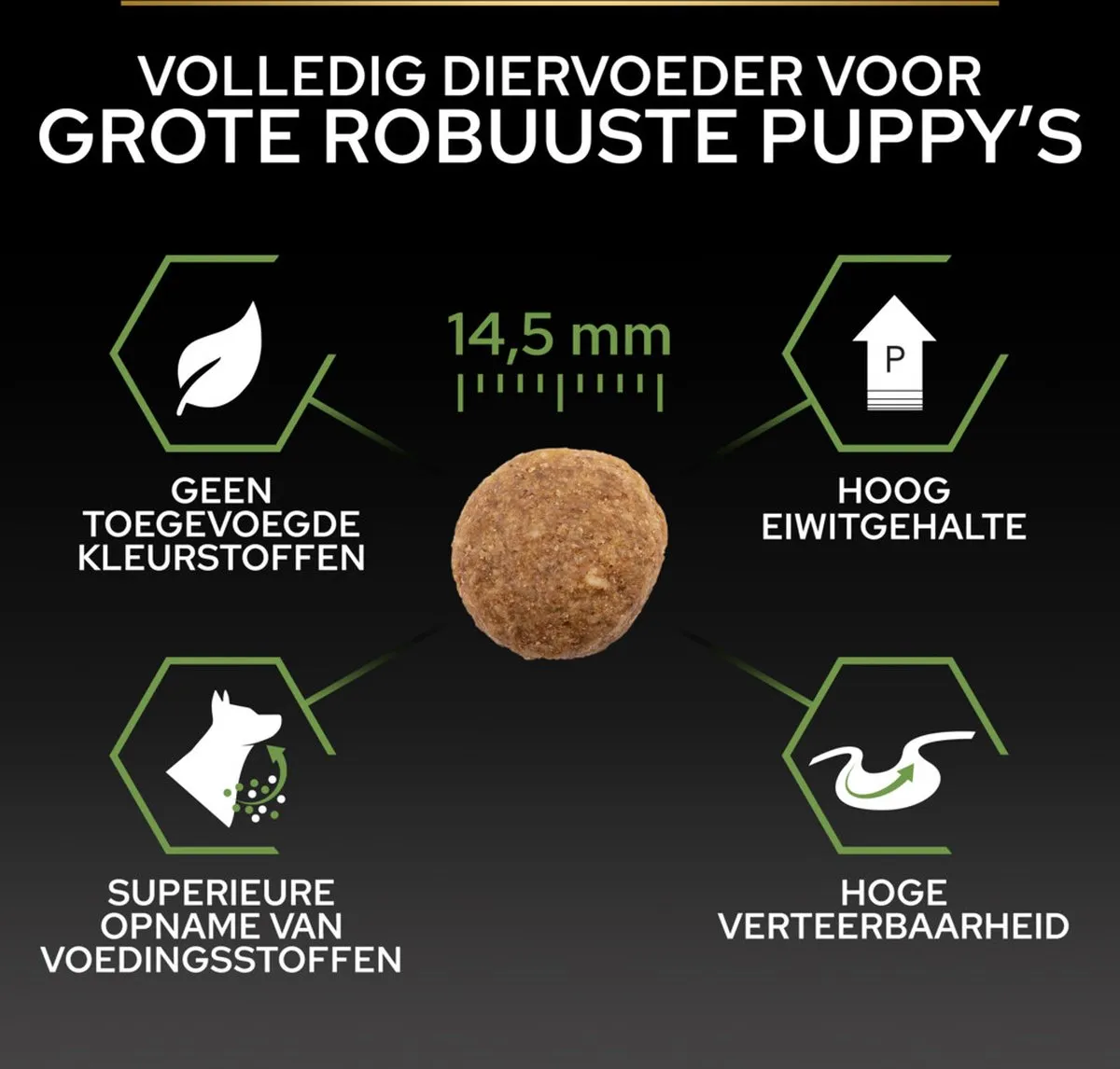 Pro Plan Dog Puppy Large Breed Kip - 12kg (4x3kg) - afbeelding 6 van 6
