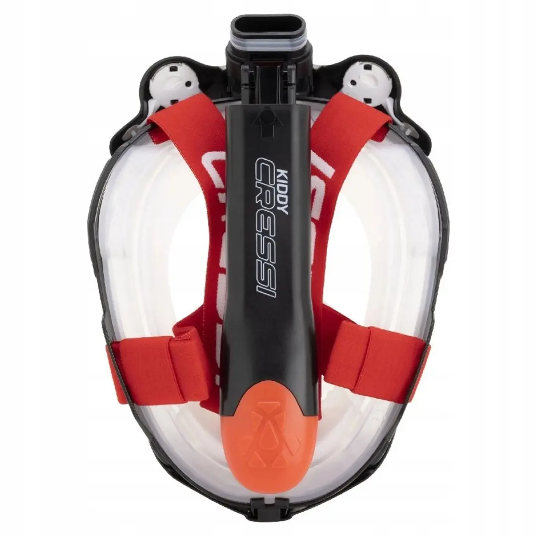 Cressi Kiddy Kids kinder snorkelmasker - Volledig gezicht - Zwart - afbeelding 3 van 5