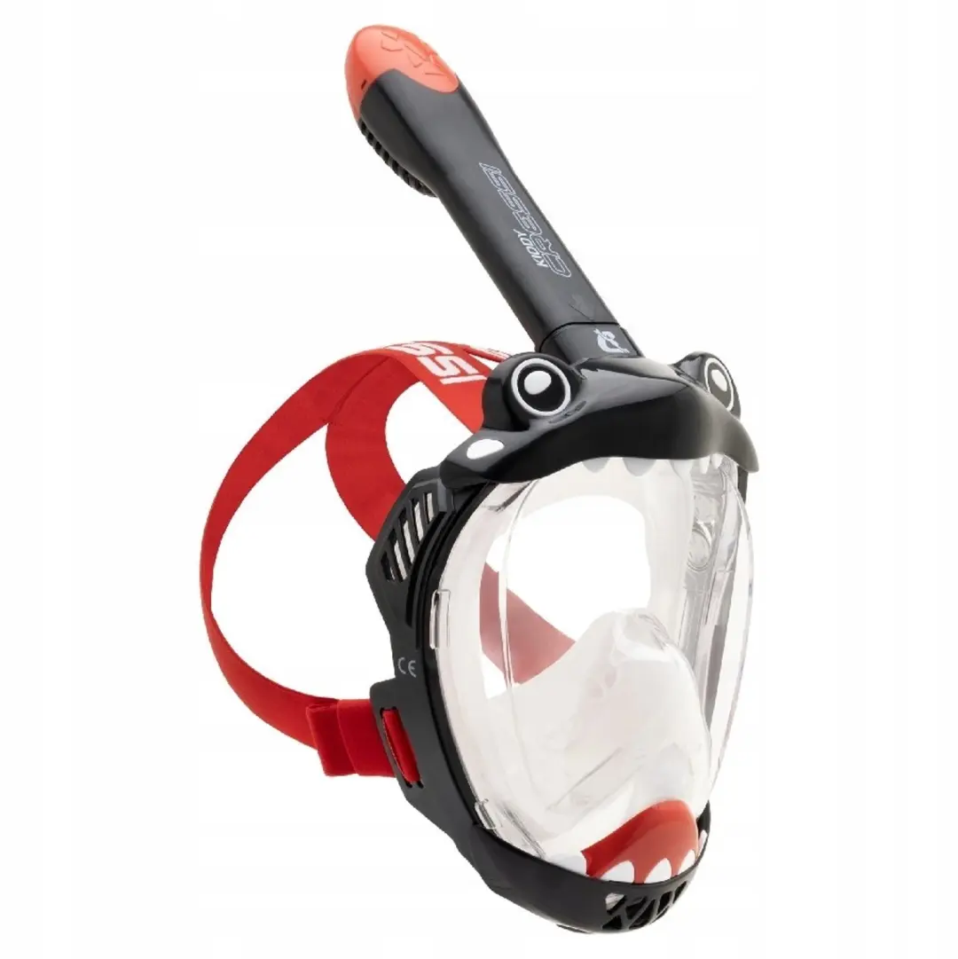 Cressi Kiddy Kids kinder snorkelmasker - Volledig gezicht - Zwart - afbeelding 4 van 5