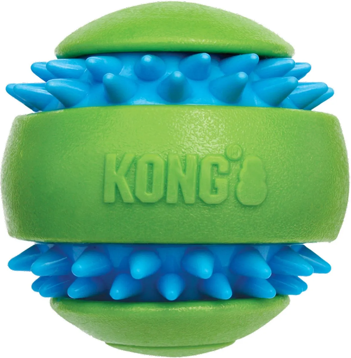 KONG Squeezz Goomz Bal Honden Speelgoed - Groen 9cm