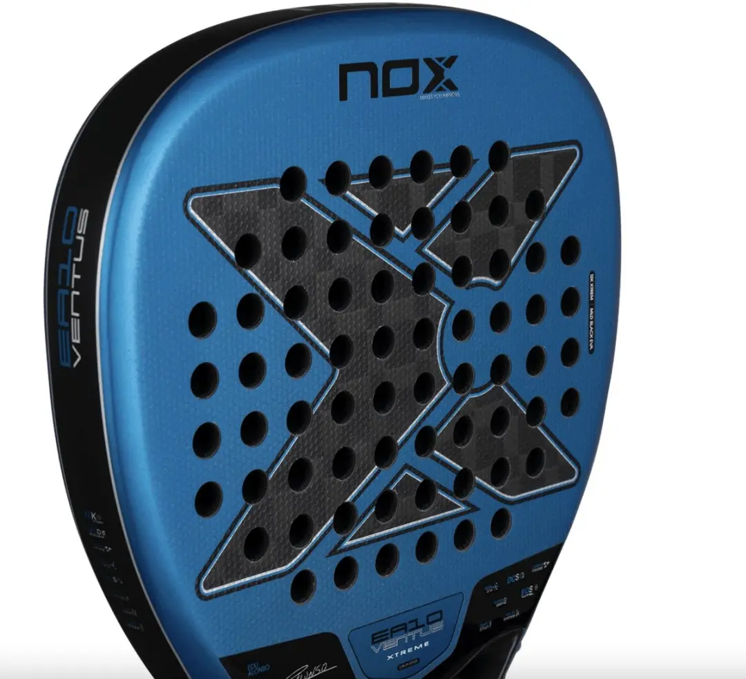 Nox EA10 Ventus Attack 12K Xtreme Padelracket - afbeelding 5 van 6