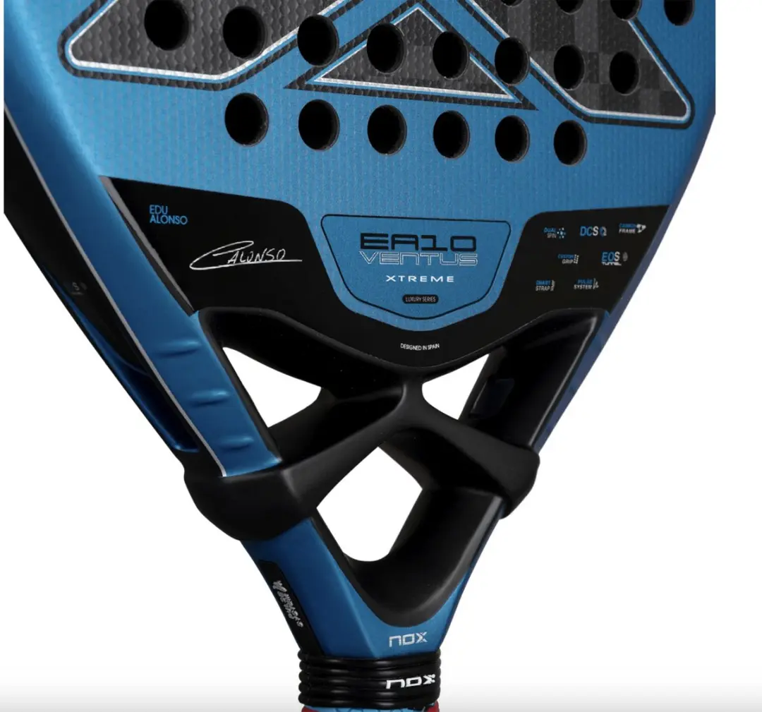 Nox EA10 Ventus Attack 12K Xtreme Padelracket - afbeelding 4 van 6